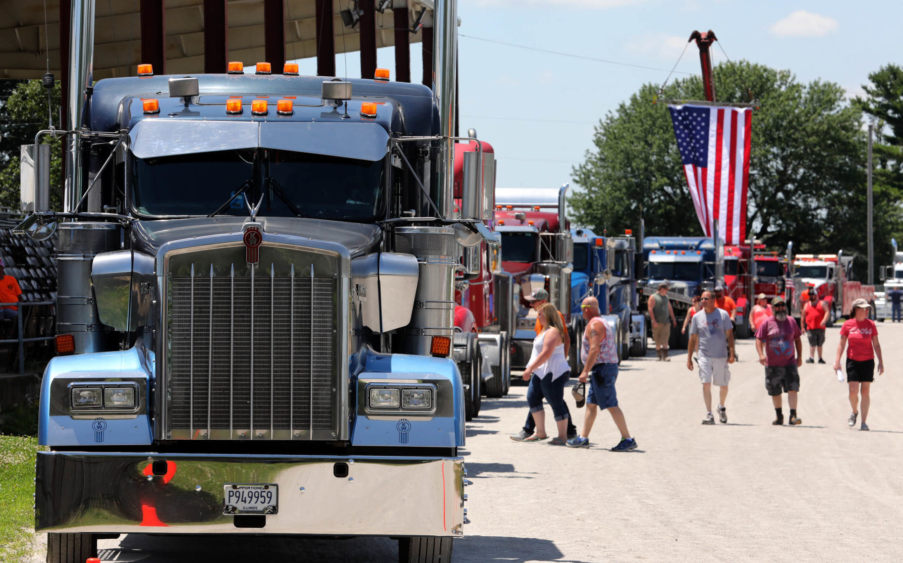 Coles County Truck Convoy